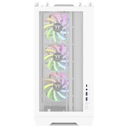 Thermaltake S380 TG ARGB Snow White midi tower PC skříň sněhobílá 2 předinstalované ventilátory