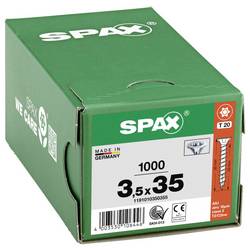 SPAX 1191010350355 šroub ze zápustnou hlavou 3.5 mm 35 mm T-STAR plus ocel 1000 ks