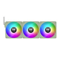 Thermaltake CT140 EX Reverse ARGB Sync PC Cooling Fan Matcha Green 3 Fan Pack PC větrák s krytem vícebarevná (š x v x h) 140 x 140 x 25 mm vč. ovládání RGB