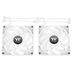 Thermaltake CT120 Reverse ARGB Sync PC Cooling Fan White 2 Pack PC větrák s krytem vícebarevná (š x v x h) 120 x 120 x 25 mm včetně LED osvětlení, vč. ovládání