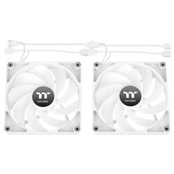 Thermaltake CT140 Reverse ARGB Sync PC Cooling Fan White 2 Pack PC větrák s krytem vícebarevná (š x v x h) 140 x 140 x 25 mm vč. ovládání RGB osvětlení