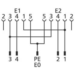 Escha FSM5-2FKM5.4/S89 rozdělovač a adaptér pro senzory - aktory , 8010471, piny: 5, 1 ks