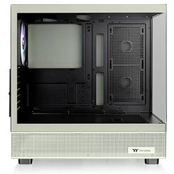 Thermaltake View 270 Plus TG ARGB Matcha Green midi tower herní pouzdro bílá, černá boční okno, 3 předinstalované LED ventilátory, prachový filtr, integrované