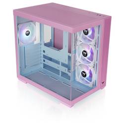 Thermaltake View 380 TG ARGB Bubble Pink midi tower herní pouzdro růžová, modrá