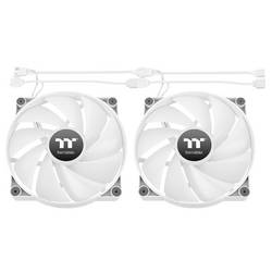 Thermaltake CT200 ARGB Sync PC Cooling Fan White Single Pack PC větrák s krytem bílá (š x v x h) 200 x 200 x 30 mm včetně LED osvětlení