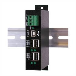 Exsys EXSYS EX-1163HMS-WT 4 port USB 2.0 HUB S USB Hub černá