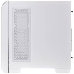 Thermaltake CA-1P6-00M6WN-00 midi tower PC skříň bílá kompatibilní s LCS, boční okno, vhodné pro vodní chlazení DIY, vhodné pro vodní chlazení AIO, 2