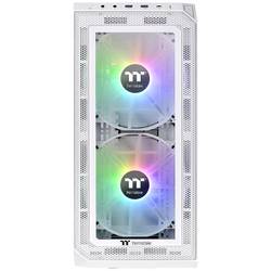Thermaltake CA-1P6-00M6WN-00 midi tower PC skříň bílá kompatibilní s LCS, boční okno, vhodné pro vodní chlazení DIY, vhodné pro vodní chlazení AIO, 2