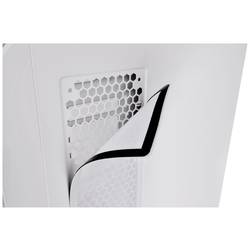 Thermaltake CA-1P6-00M6WN-00 midi tower PC skříň bílá kompatibilní s LCS, boční okno, vhodné pro vodní chlazení DIY, vhodné pro vodní chlazení AIO, 2