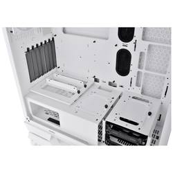 Thermaltake CA-1P6-00M6WN-00 midi tower PC skříň bílá kompatibilní s LCS, boční okno, vhodné pro vodní chlazení DIY, vhodné pro vodní chlazení AIO, 2