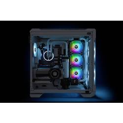 Thermaltake CL-F098-PL14SW-A PC větrák s krytem bílá (š x v x h) 190 x 56 x 143 mm včetně LED osvětlení, vč. ovládání RGB osvětlení