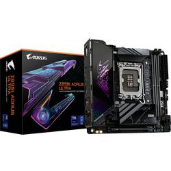 Gigabyte Z890I AORUS ULTRA Základní deska Socket (PC) Intel® 1851 Tvarový faktor Mini-ITX Čipová sada základní desky Intel® Z890