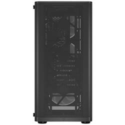 endorfy Ventum 200 Air midi tower PC skříň černá 4 předinstalované ventilátory, boční okno, prachový filtr
