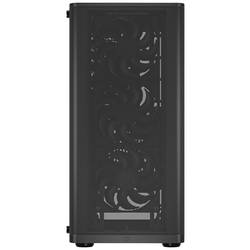 endorfy Ventum 200 Air midi tower PC skříň černá 4 předinstalované ventilátory, boční okno, prachový filtr