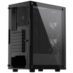 endorfy Ventum 200 Air midi tower PC skříň černá 4 předinstalované ventilátory, boční okno, prachový filtr