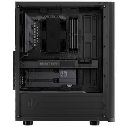 endorfy Ventum 200 Air midi tower PC skříň černá 4 předinstalované ventilátory, boční okno, prachový filtr