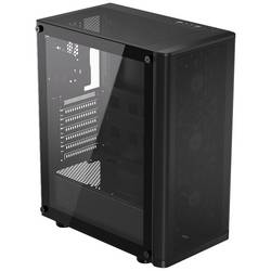 endorfy Ventum 200 Air midi tower PC skříň černá 4 předinstalované ventilátory, boční okno, prachový filtr