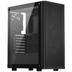 endorfy Ventum 200 Air midi tower PC skříň černá 4 předinstalované ventilátory, boční okno, prachový filtr
