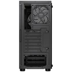 endorfy Signum 300 ARGB midi tower PC skříň černá 4 předinstalované LED ventilátory, boční okno, prachový filtr
