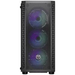 endorfy Signum 300 ARGB midi tower PC skříň černá 4 předinstalované LED ventilátory, boční okno, prachový filtr