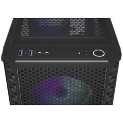 endorfy Signum 300 ARGB midi tower PC skříň černá 4 předinstalované LED ventilátory, boční okno, prachový filtr