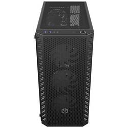 endorfy Signum 300 ARGB midi tower PC skříň černá 4 předinstalované LED ventilátory, boční okno, prachový filtr