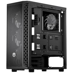 endorfy Signum 300 ARGB midi tower PC skříň černá 4 předinstalované LED ventilátory, boční okno, prachový filtr