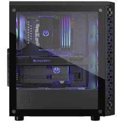 endorfy Signum 300 ARGB midi tower PC skříň černá 4 předinstalované LED ventilátory, boční okno, prachový filtr