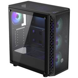endorfy Signum 300 ARGB midi tower PC skříň černá 4 předinstalované LED ventilátory, boční okno, prachový filtr