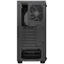 endorfy Signum 300 Core midi tower PC skříň černá 2 předinstalované ventilátory, boční okno, prachový filtr
