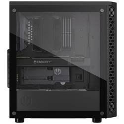 endorfy Signum 300 Core midi tower PC skříň černá 2 předinstalované ventilátory, boční okno, prachový filtr
