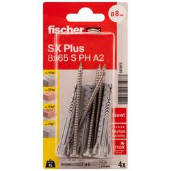 Fischer 567872 SX Plus 8 x 65 S rozpěrná hmoždinka 65 mm 1 sada