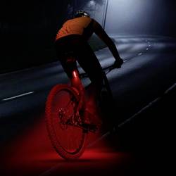 FISCHER FAHRRAD sada světel na kolo PLUS 110 + TWIN STOP LED černá