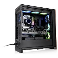 Thermaltake nan midi tower ATX skříň Černá