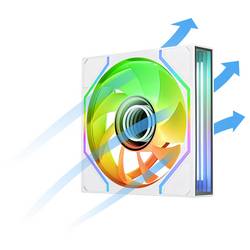 Thermaltake SWAFAN INFINITY EX12 ARGB Sync White 3Pack Fan PC větrák s krytem bílá (š x v x h) 124 x 120 x 28 mm