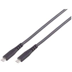 BKL Electronic 10080128 Připojovací kabel USB-C C®, 0.50 m, 1 ks