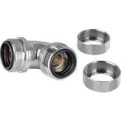 Thermaltake Pacific G1/4 PETG Tube 90-Degree Dual Compression 16mm OD – Chrome úhlová spojka pro vodní chladič