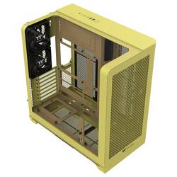 Thermaltake View 390 Air Butter Caramel midi tower PC skříň karamel prachový filtr, integrované osvětlení, 2 předinstalované ventilátory