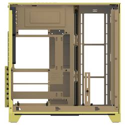 Thermaltake View 390 Air Butter Caramel midi tower PC skříň karamel prachový filtr, integrované osvětlení, 2 předinstalované ventilátory