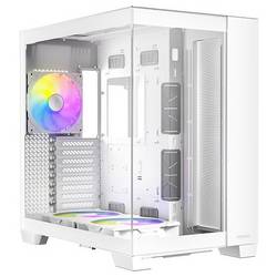 Antec C8 Full Tower PC skříň bílá 3 předinstalované LED ventilátory, integrované osvětlení