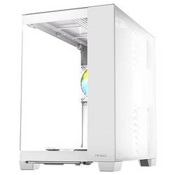 Antec C8 Full Tower PC skříň bílá 3 předinstalované LED ventilátory, integrované osvětlení
