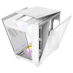 Antec C8 Full Tower PC skříň bílá 3 předinstalované LED ventilátory, integrované osvětlení
