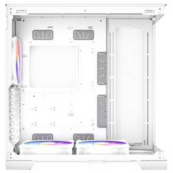 Antec C8 Full Tower PC skříň bílá 3 předinstalované LED ventilátory, integrované osvětlení
