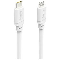 Hama Nabíjecí kabel USB USB 2.0 USB-C ® zástrčka, Apple Lightning konektor 2 m bílá 00201816