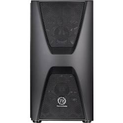 Thermaltake Commander C34 TG midi tower PC skříň, herní pouzdro černá 2 předinstalované LED ventilátory, 1 předinstalovaný ventilátor, kompatibilní s LCS,