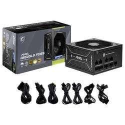 MSI PC- Netzteil MSI MAG A650GLS PCIE 5 306- PC síťový zdroj 650 W ATX