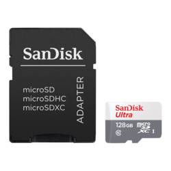 SanDisk SanDisk Ultra - Flash-Speicherkarte (microSDXC-an-SD-Adapter inbegriffen) paměťová karta SDXC 128 GB