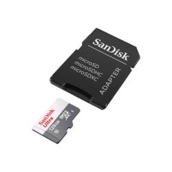 SanDisk SanDisk Ultra - Flash-Speicherkarte (microSDXC-an-SD-Adapter inbegriffen) paměťová karta SDXC 128 GB