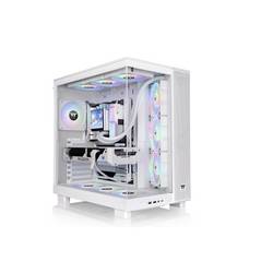 Thermaltake View 380 XL TG ARGB Snow White midi tower PC skříň sněhobílá