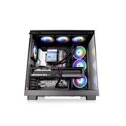 Thermaltake View 380 XL TG ARGB Black midi tower PC skříň černá